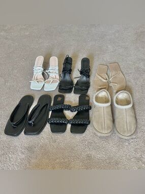 Lot of Shoes (Heels, Sandals, & Uggs)